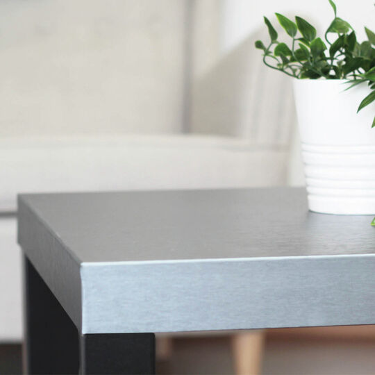 Klebefolie Metallic Platino silber image number null